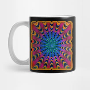 OPTICAL ILLUSION, OP ART DESIGN Mug